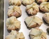 夏野菜とクリームチーズの彩り冷し水餃子作り方6写真