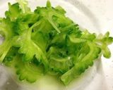 ゴーヤとエビのマヨネーズ和え作り方1写真