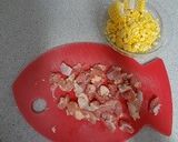 炊飯器にお任せ鶏肉入りとうもろこしご飯作り方1写真