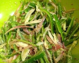 切って5分！ピーマンとミョウガの胡麻和え作り方3写真