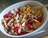 マリネした塩サバと野菜のオーブン焼き♪作り方2写真