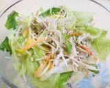 あと一品☆簡単サラダ☆めんつゆ＆マヨで♪作り方6写真