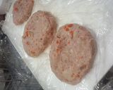 絶品♪たまねぎソースのポークハンバーグ作り方4写真
