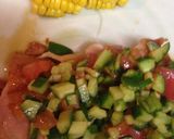 鶏もも肉♡カラフル夏野菜ソース作り方7写真