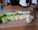 オランダのネギスープ（農家風)作り方5写真