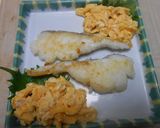 甘口真だらに炒り玉子のせ作り方9写真