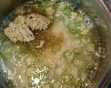 夏バテ解消☆オクラ長芋とろろ昆布の味噌汁作り方5写真