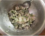 <◎白身魚と大葉のミンチ揚げ彡作り方3写真