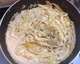 【パスタ】生うにクリーム作り方4写真