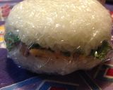 ココット型で♪ライスバーガー風おにぎり作り方5写真
