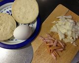 ガッツリ食べたい朝食☆巣ごもりマフィン作り方1写真
