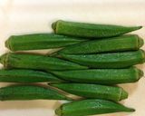 オクラとみょうがの和物作り方1写真