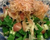 オクラとみょうがの和物作り方5写真