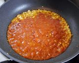 生ハムとバジル♪にんにくスパゲッティ作り方4写真