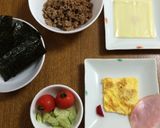 にてる？にてない？キャラ弁モンチッチ作り方3写真