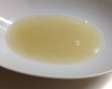 冷たい塩レモン 鶏ガラスープそうめん作り方1写真