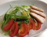 冷たい塩レモン 鶏ガラスープそうめん作り方4写真
