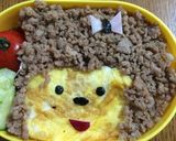 にてる？にてない？キャラ弁モンチッチ作り方5写真