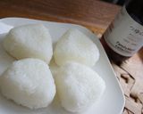 ふっくら香ばし焼きおにぎり＊是非グリルで作り方1写真
