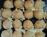 夏休み☆アレンジたこ焼き(ネギ★ピザ)作り方10写真