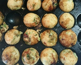夏休み☆アレンジたこ焼き(ネギ★ピザ)作り方15写真
