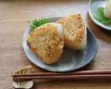 ふっくら香ばし焼きおにぎり＊是非グリルで作り方6写真