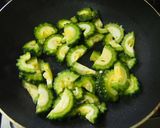 ゴーヤきんぴら作り方1写真