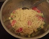 トマトとアボカドの和風冷製パスタ♬*作り方6写真