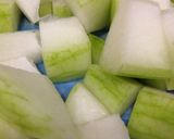 簡単スブイ(冬瓜)のおかず(醤油編)作り方3写真