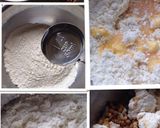グラノーラと小麦粉をオーブンで焼きました作り方2写真