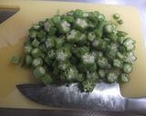 おくらのガリバタ醤油作り方1写真