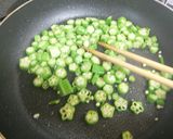 おくらのガリバタ醤油作り方3写真