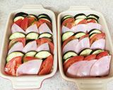 簡単☆なすとトマトの味噌バタードリア作り方2写真