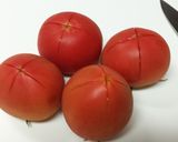冷製とまとぺペロン作り方1写真