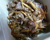 さんしょう風味・牛肉の佃煮(ゴボウ入り)作り方8写真