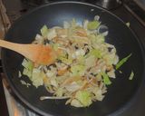 フライパンだけで♠︎野菜たっぷりラーメン作り方2写真