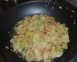 フライパンだけで♠︎野菜たっぷりラーメン作り方3写真