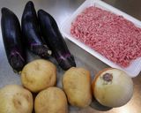 ギリシャ♪ムサカ風☆ミートソースグラタン作り方1写真