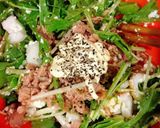 ☆お手軽♪水菜とツナで白和えサラダ☆作り方2写真