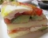 生ハムアボカド 塩レモンサラダケーキ作り方7写真