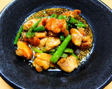 簡単♡鶏肉とアスパラの焼肉たれ炒め作り方4写真