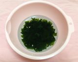 ✿きゅうりの酢の物 カニカマとワカメ✿作り方2写真