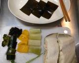 酒塩煮(ひらめ,長ねぎ,わかめ).純米酒作り方29写真