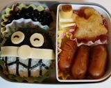 キャラ弁　バイキンマン　簡単　おにぎり作り方9写真
