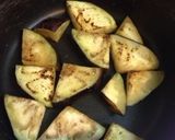 焼きナスのお味噌汁作り方4写真