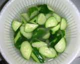 ばかうけキュウリ作り方1写真