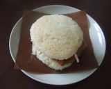 ファミコレで♪鶏ごぼうライスバーガー作り方5写真