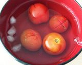 暑い日に!トマトの冷たい和え物作り方3写真