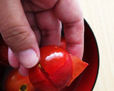 暑い日に！トマトの冷たい和え物作り方4写真