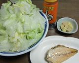 ノルウエー塩さばとレタスのサラダ♪作り方1写真